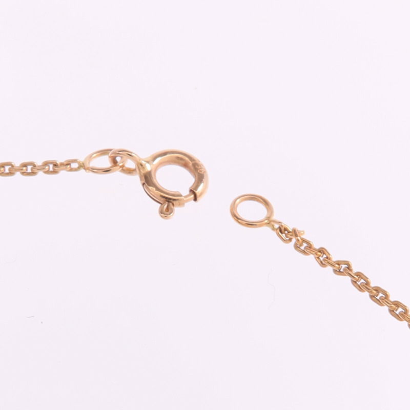 LOUIS VUITTON 18K玫瑰金Volt One鑽石項鍊-5