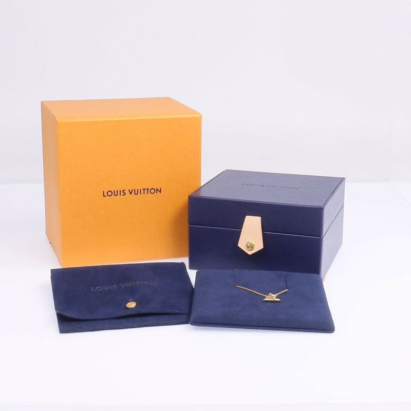 LOUIS VUITTON 18K玫瑰金Volt One鑽石項鍊-7