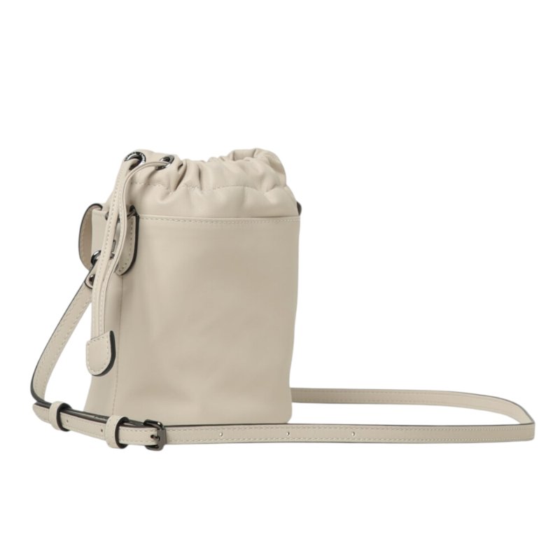 【LONGCHAMP】Le Pliage Xtra XS 牛皮 肩背包 斜背包 水桶包 白紙色 10317987555-2