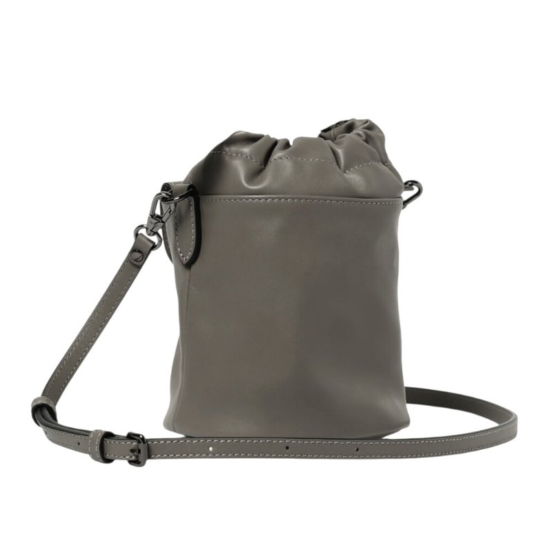 【LONGCHAMP】Le Pliage Xtra XS 牛皮 肩背包 斜背包 水桶包 灰色 斑鳩色 10317987P55-2