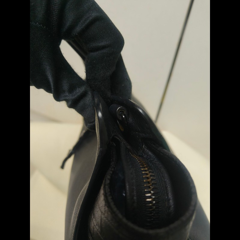 ‼️年前限時特賣‼️（原31800）至1/25⏰㊣✨YSL✨SAINT LAURENT 聖羅蘭 黑色 拼接 壓紋 鱷魚紋 烤漆 兩用 醫生包 手提包 肩背包包/二手精品/保證正品🌳二手樹屋🌳-21