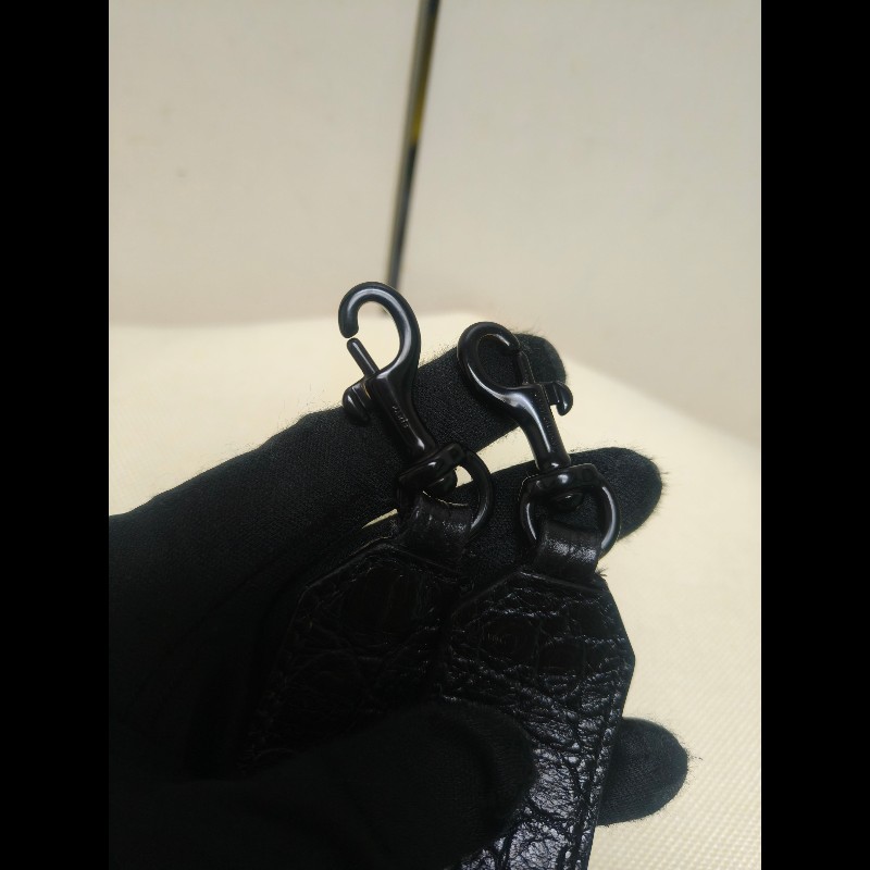 ‼️年前限時特賣‼️（原31800）至1/25⏰㊣✨YSL✨SAINT LAURENT 聖羅蘭 黑色 拼接 壓紋 鱷魚紋 烤漆 兩用 醫生包 手提包 肩背包包/二手精品/保證正品🌳二手樹屋🌳-45