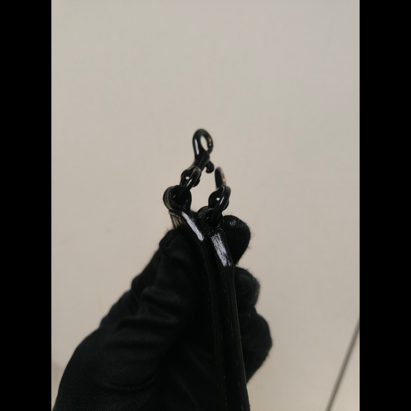 ‼️年前限時特賣‼️（原31800）至1/25⏰㊣✨YSL✨SAINT LAURENT 聖羅蘭 黑色 拼接 壓紋 鱷魚紋 烤漆 兩用 醫生包 手提包 肩背包包/二手精品/保證正品🌳二手樹屋🌳-46