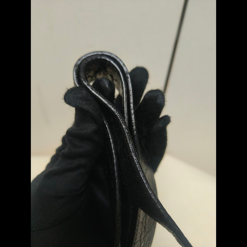 ‼️年前限時特賣‼️（原31800）至1/25⏰㊣✨YSL✨SAINT LAURENT 聖羅蘭 黑色 拼接 壓紋 鱷魚紋 烤漆 兩用 醫生包 手提包 肩背包包/二手精品/保證正品🌳二手樹屋🌳-49