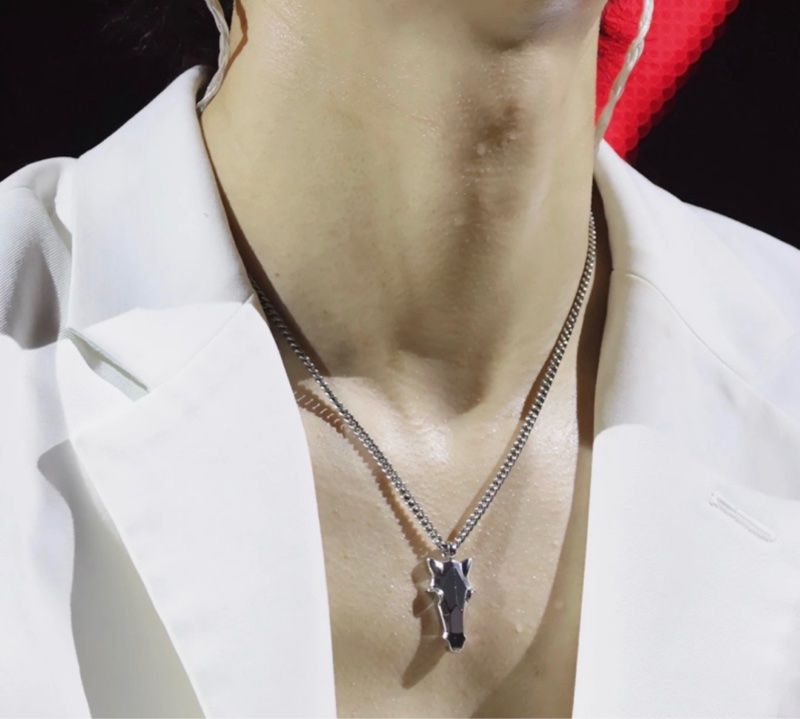 Hermes 男裝Destrier 馬頭造型項鏈-4