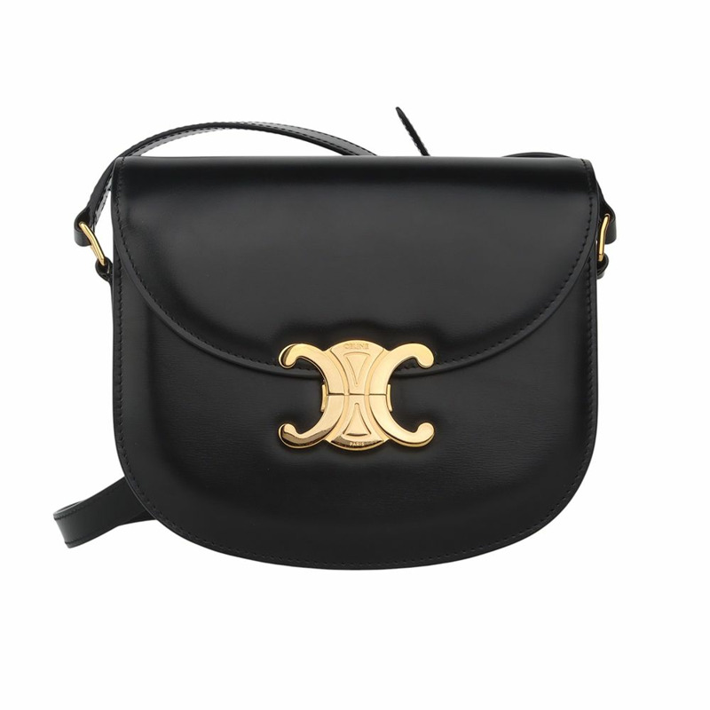 【包稅】CELINE Triope Triomphe Versace 錫製斜背包 34935Y-0