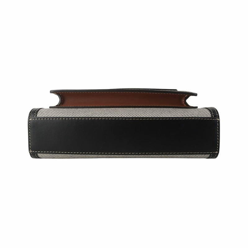 【包稅】BURBERRY 帆布雙色口袋迷你斜背包 8032437-5