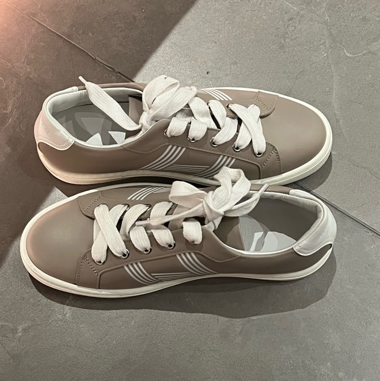 98新愛馬仕Hermes鞋子 板鞋 37碼無附件一-2