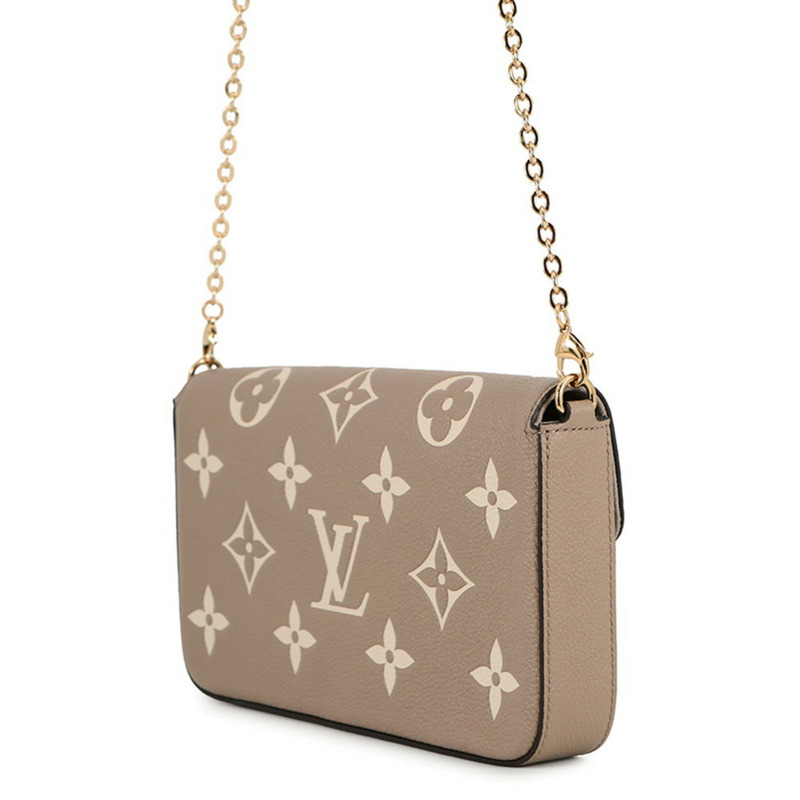 Louis Vuitton Monogram Empreinte Pochette Felicie 單肩包 M69977 路易威登 錢包-1