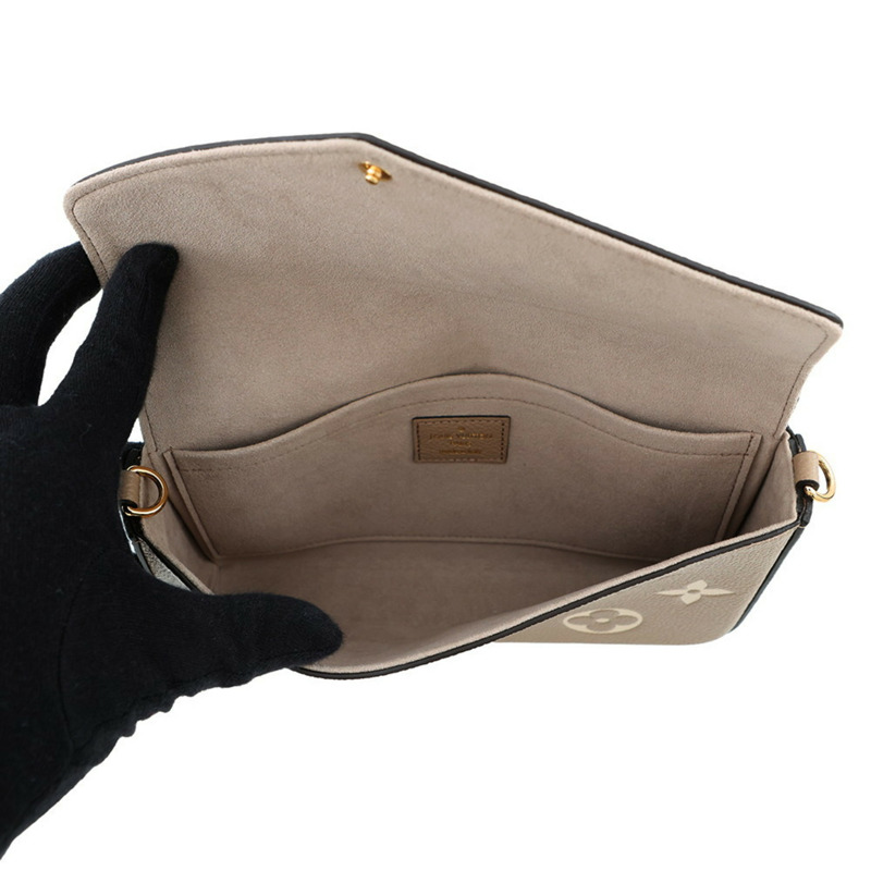 Louis Vuitton Monogram Empreinte Pochette Felicie 單肩包 M69977 路易威登 錢包-5