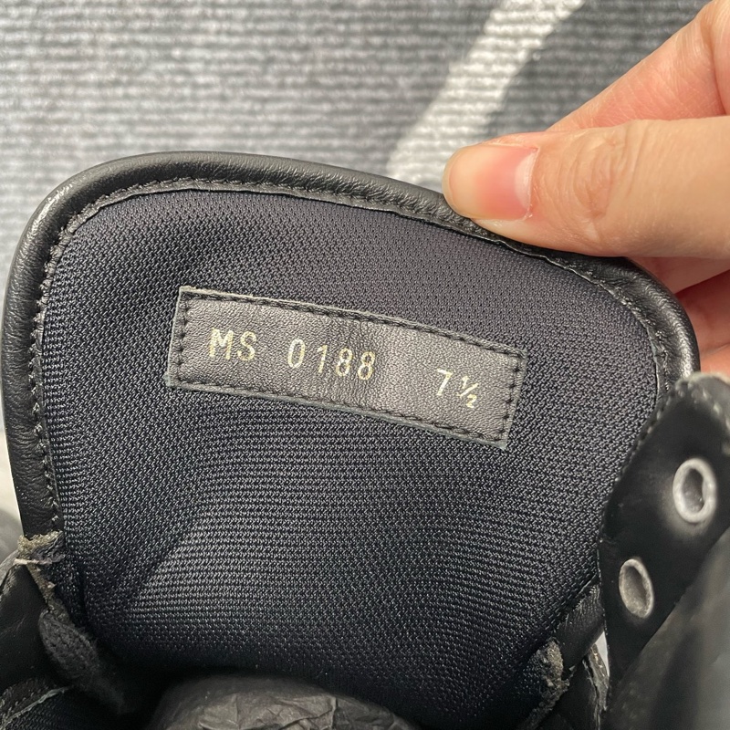 97新LV 路易威登 黑白棕三色老花高幫板鞋41.5無附件一-5