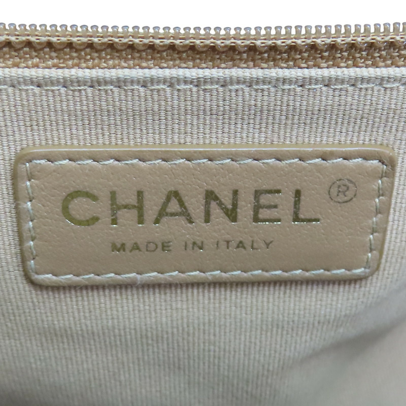 棕色 菱格紋 牛皮 肩背包【CHANEL 香奈兒】-7