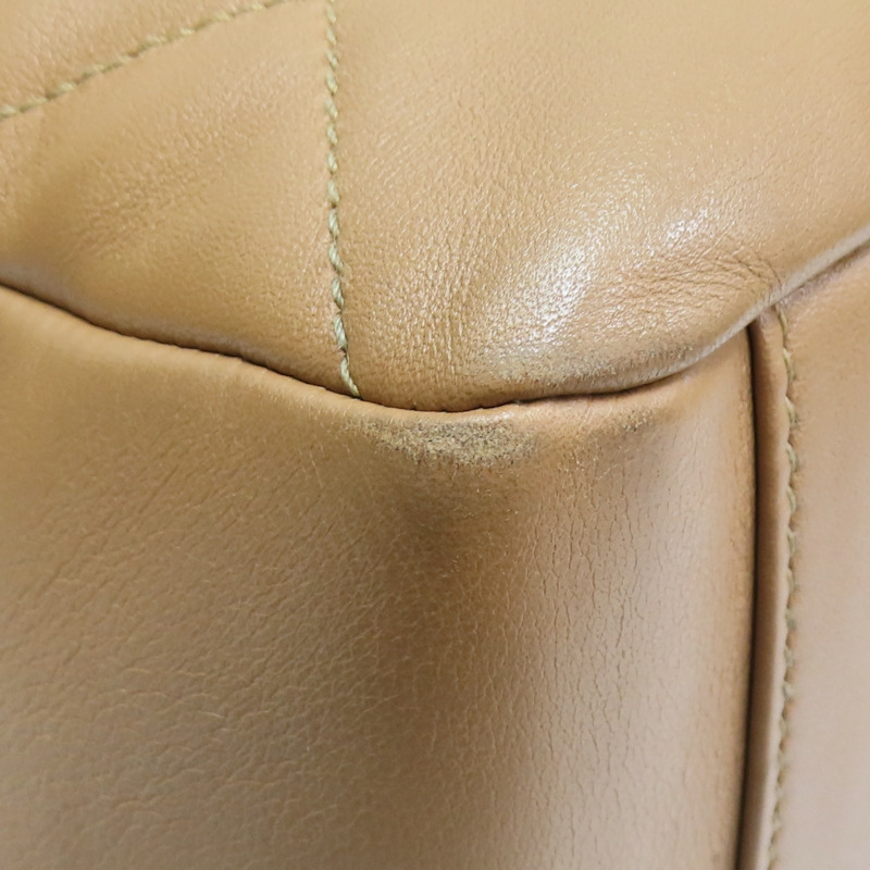 棕色 菱格紋 牛皮 肩背包【CHANEL 香奈兒】-12