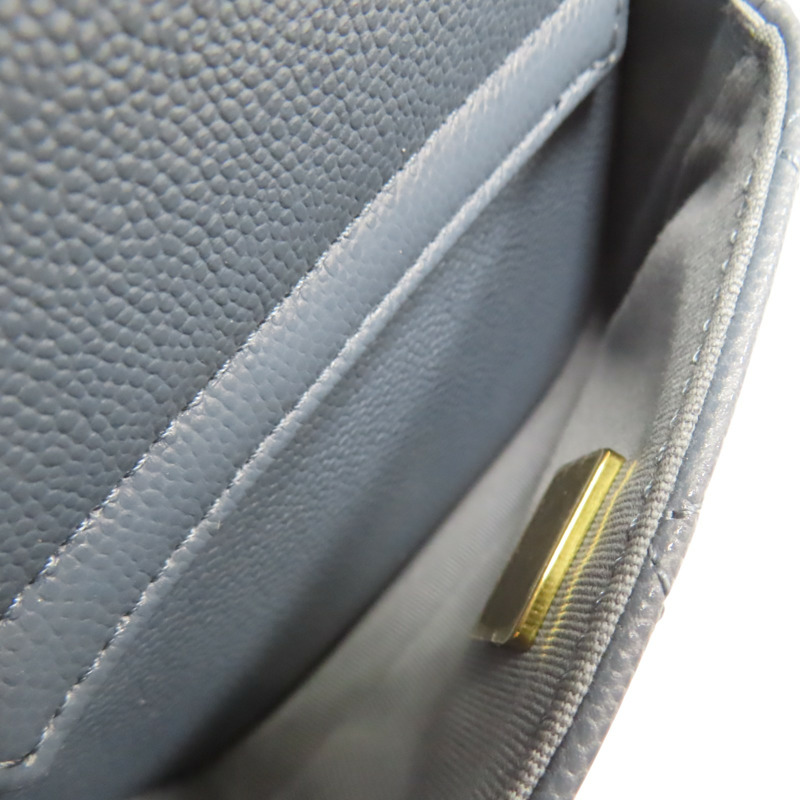 藍色 荔枝紋 牛皮 23K Duma 後背包 AS4398【CHANEL 香奈兒】 AS4398-6