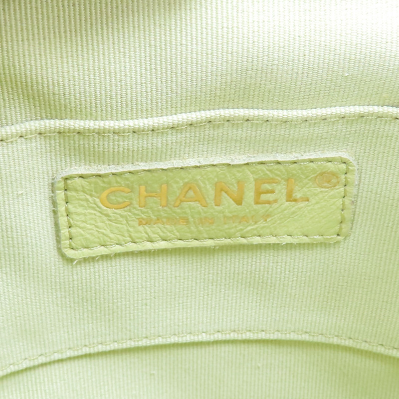 牛油果綠色 羊皮 23C Duma 後背包【CHANEL 香奈兒】 AS2908-10