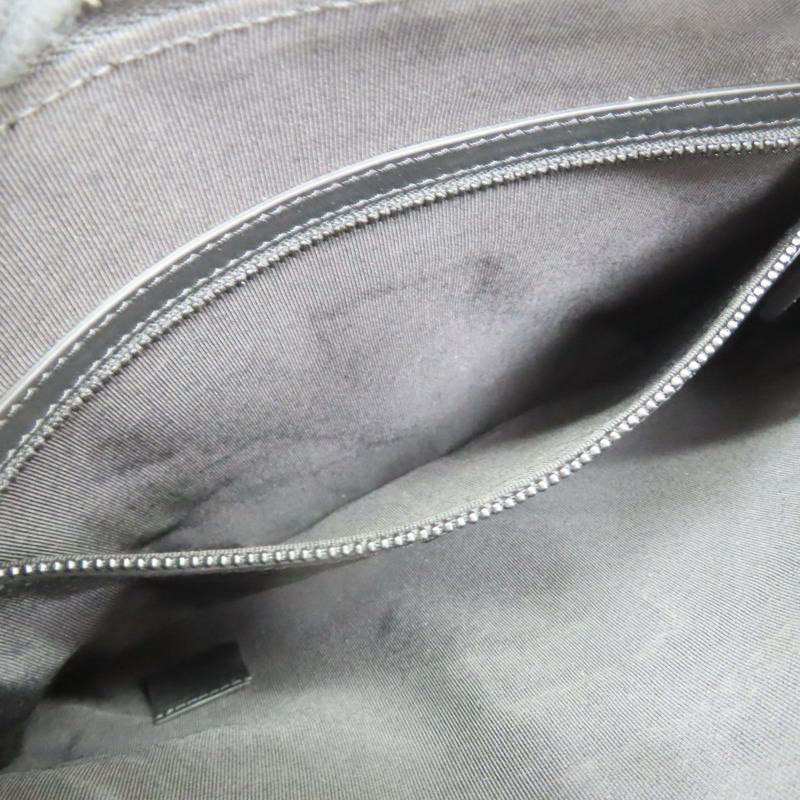 黑色 菱格紋 牛皮 手拿包【CHANEL 香奈兒】-5