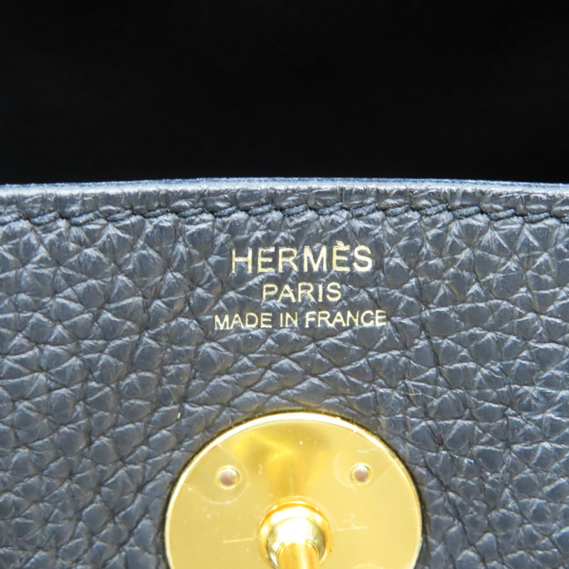 黑色 Clemence牛皮 Lindy 26 肩背包 Z刻 金扣【HERMES 愛馬仕】-5