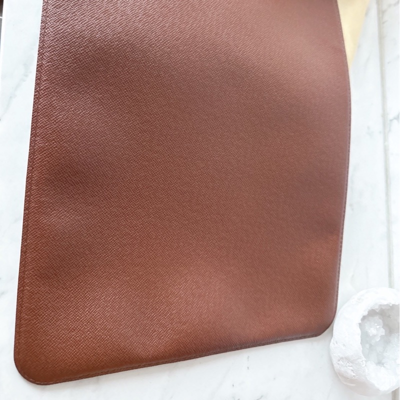 LV 翻蓋斜背包 男生 棕色老花 經典款-11