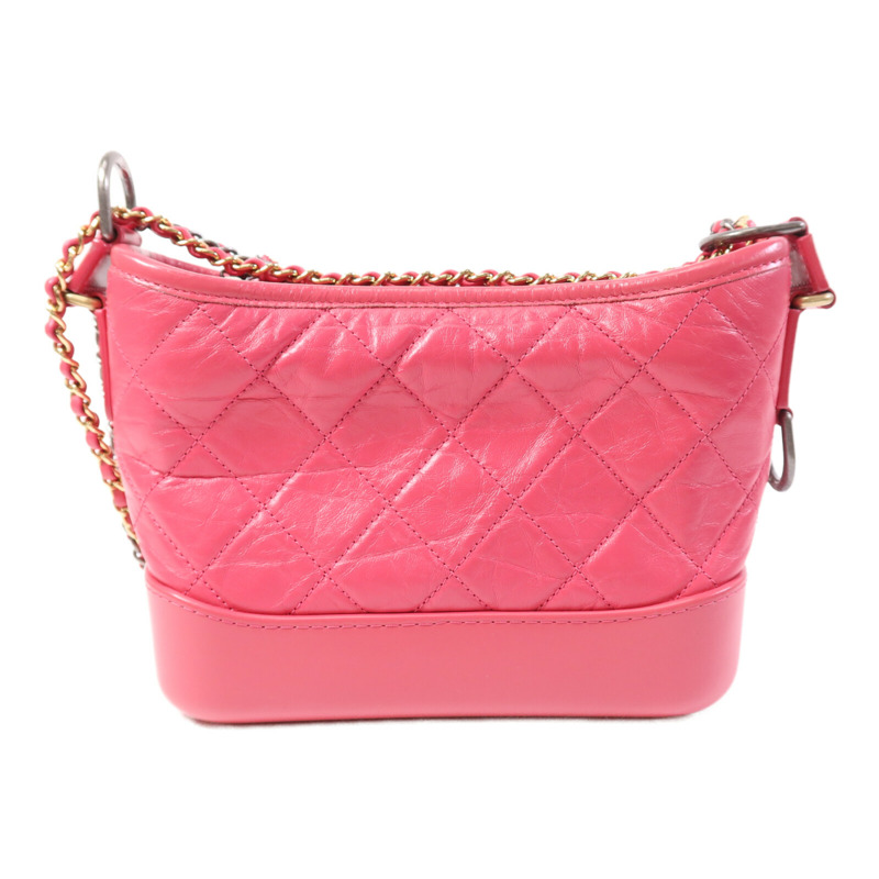 CHANEL 牛皮皮革Gabrielle Small鏈帶肩背袋-1