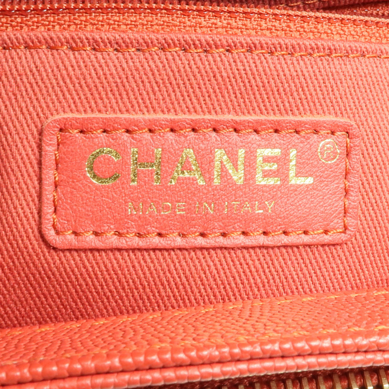 CHANEL 牛皮皮革2way Chain Shoulder Bag金扣手挽肩背兩用袋-5