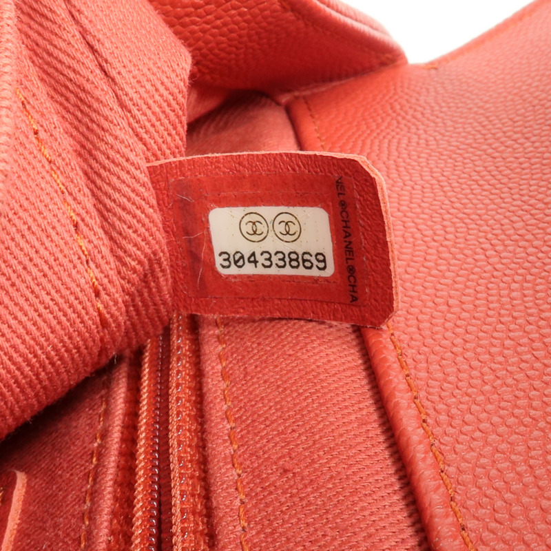 CHANEL 牛皮皮革2way Chain Shoulder Bag金扣手挽肩背兩用袋-20