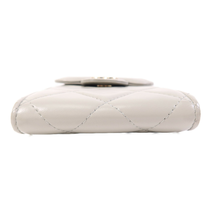 CHANEL 羊皮皮革Chain Shoulder Bag金扣鏈帶肩背袋-3