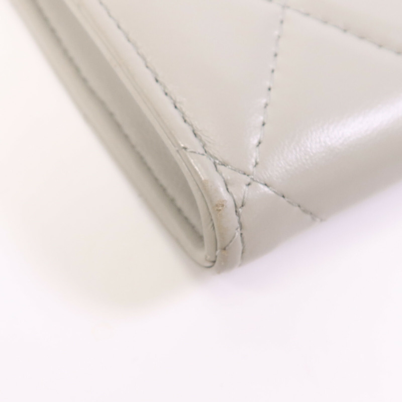 CHANEL 羊皮皮革Chain Shoulder Bag金扣鏈帶肩背袋-11