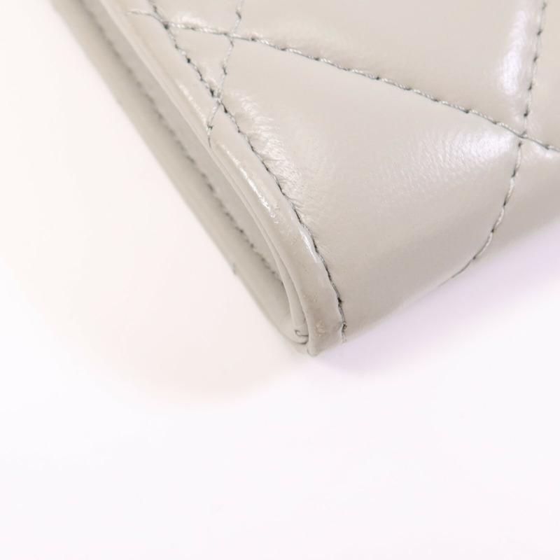 CHANEL 羊皮皮革Chain Shoulder Bag金扣鏈帶肩背袋-13