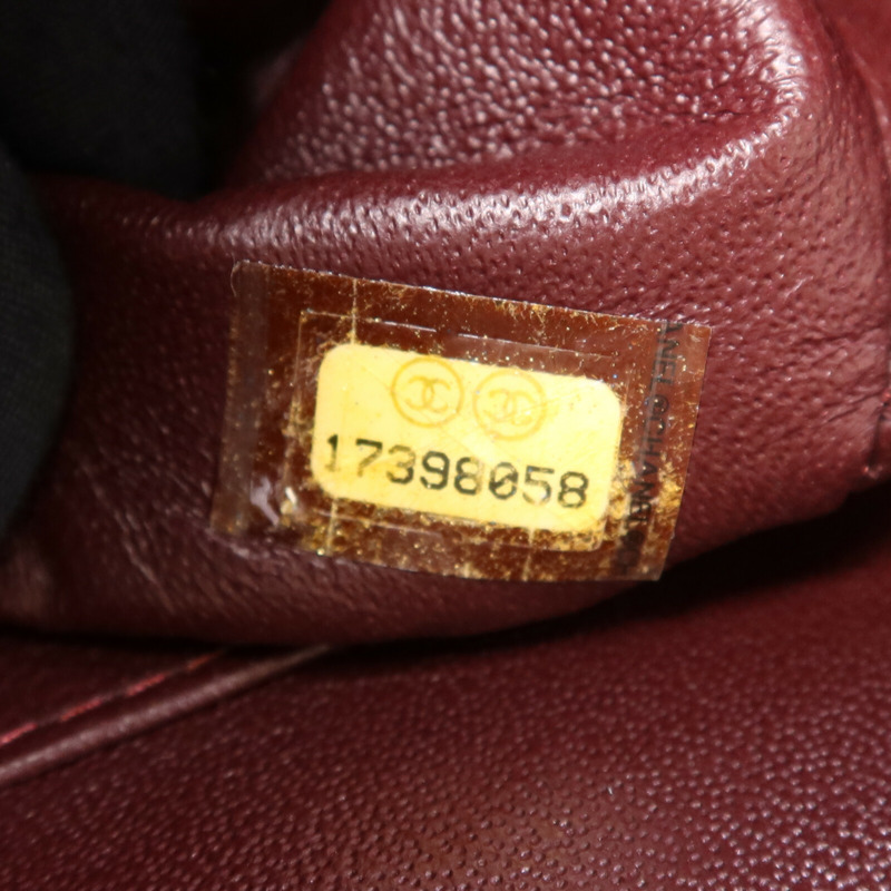 CHANEL 牛皮皮革Maxi Classic銀扣鏈帶肩背袋-7