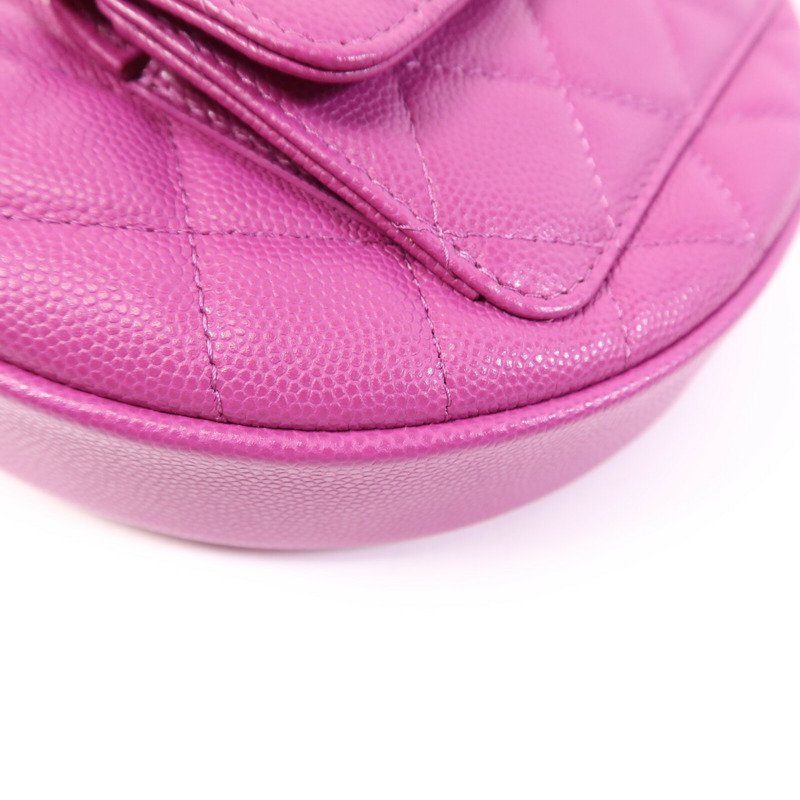 CHANEL 牛皮皮革Hand Bag金扣手挽袋-11