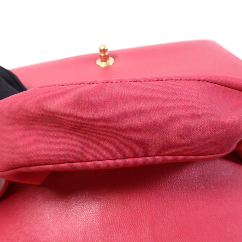 CHANEL 牛皮皮革Boy 25金扣鏈帶肩背袋-15