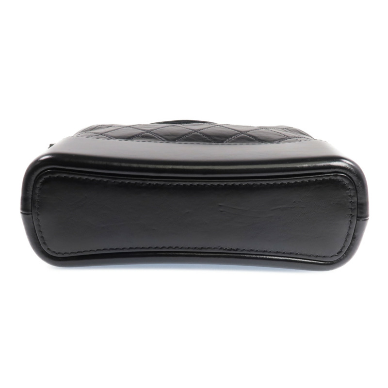 CHANEL 牛皮皮革Gabrielle Medium鏈帶肩背袋-3