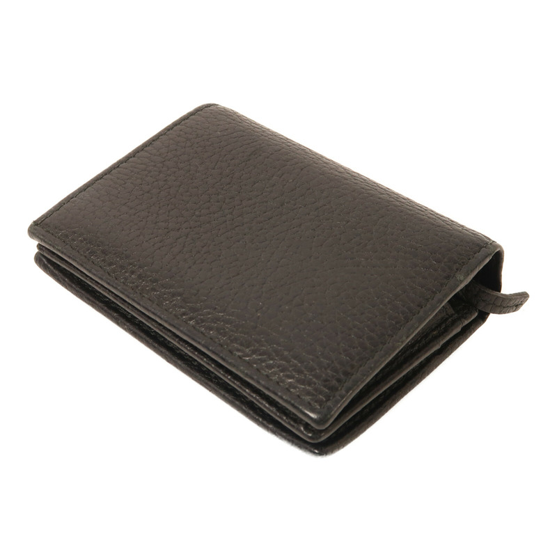 GUCCI 牛皮皮革Terrier Dog Wallet金扣錢包-4