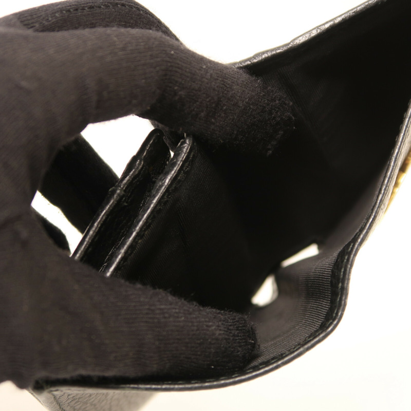 GUCCI 牛皮皮革Terrier Dog Wallet金扣錢包-14