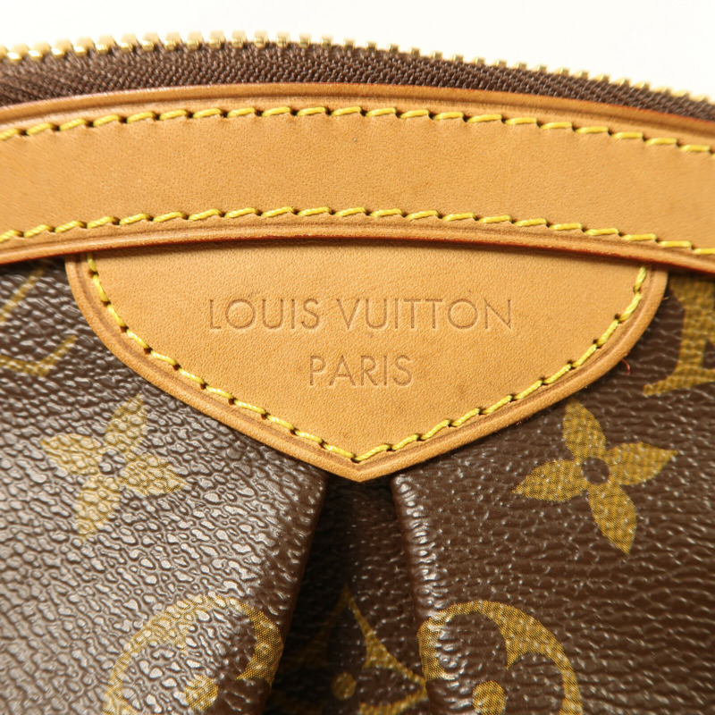 LOUIS VUITTON Monogram Tivoli PM金扣手挽袋-5