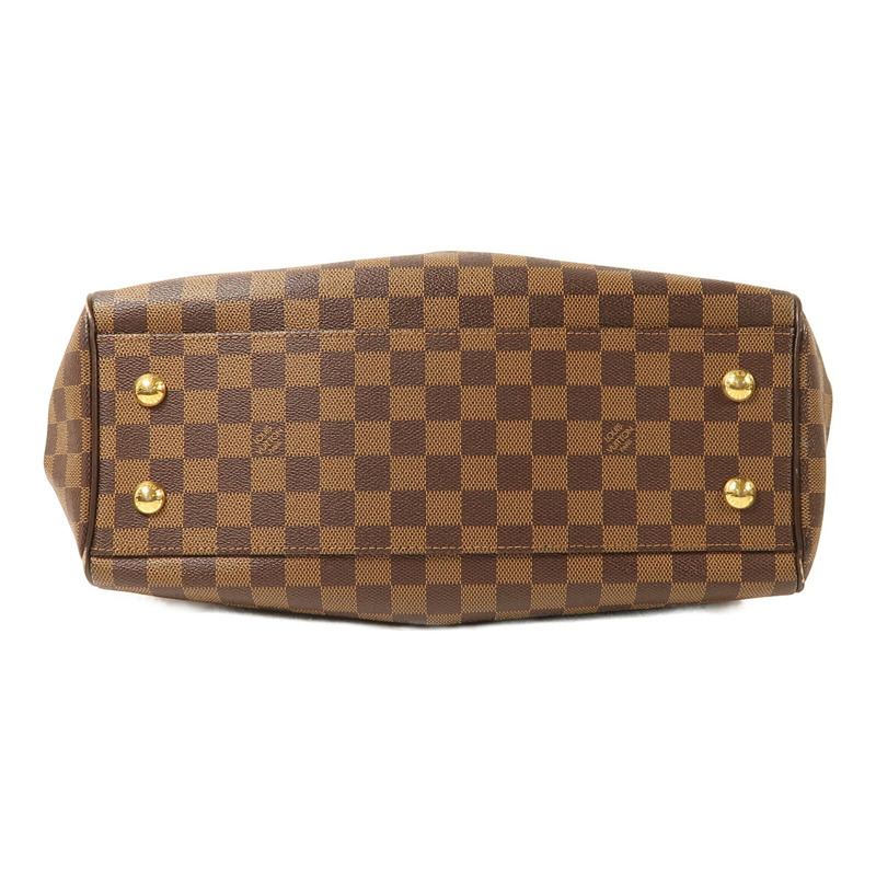 LOUIS VUITTON Damier Trevi PM金扣手挽肩背兩用袋-3