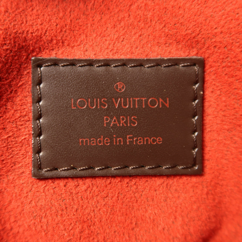 LOUIS VUITTON Damier Trevi PM金扣手挽肩背兩用袋-6