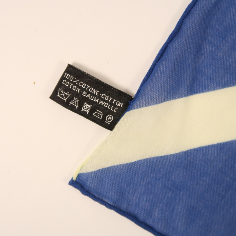 CHANEL 棉質Scarf 60X60絲巾-8