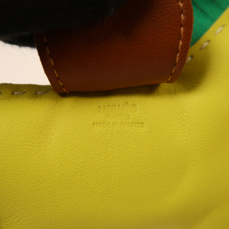 HERMES Milo皮革Rodeo MM掛飾-4