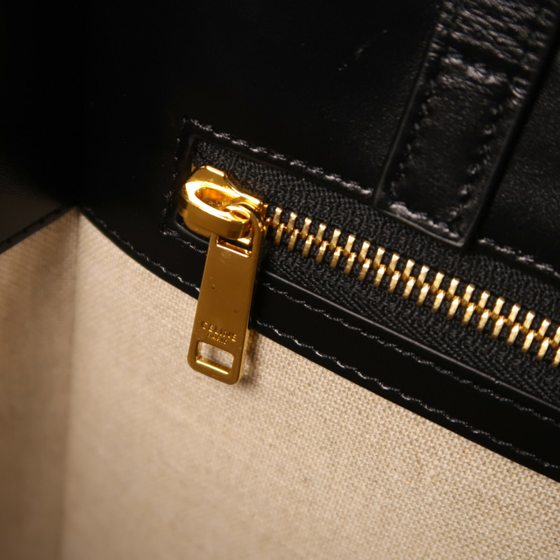 CELINE 帆布Tote Bag金扣手挽袋-6
