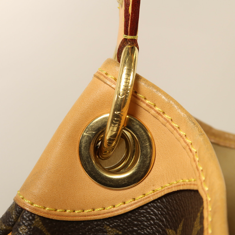 LOUIS VUITTON Monogram Galliera GM金扣肩背袋-7