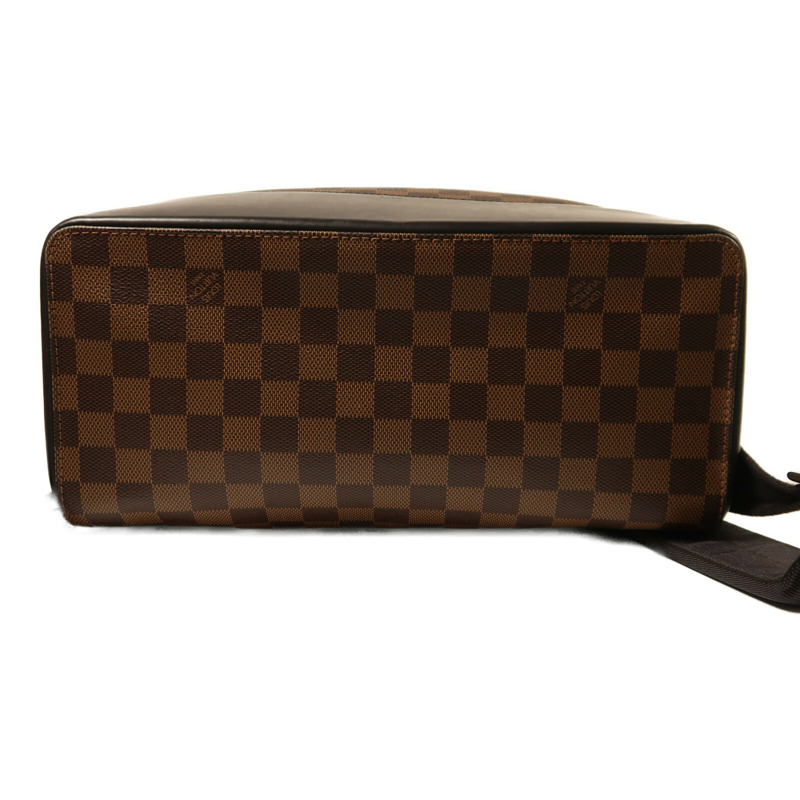 LOUIS VUITTON Damier Ebene Jake Backpack銀扣背包-3