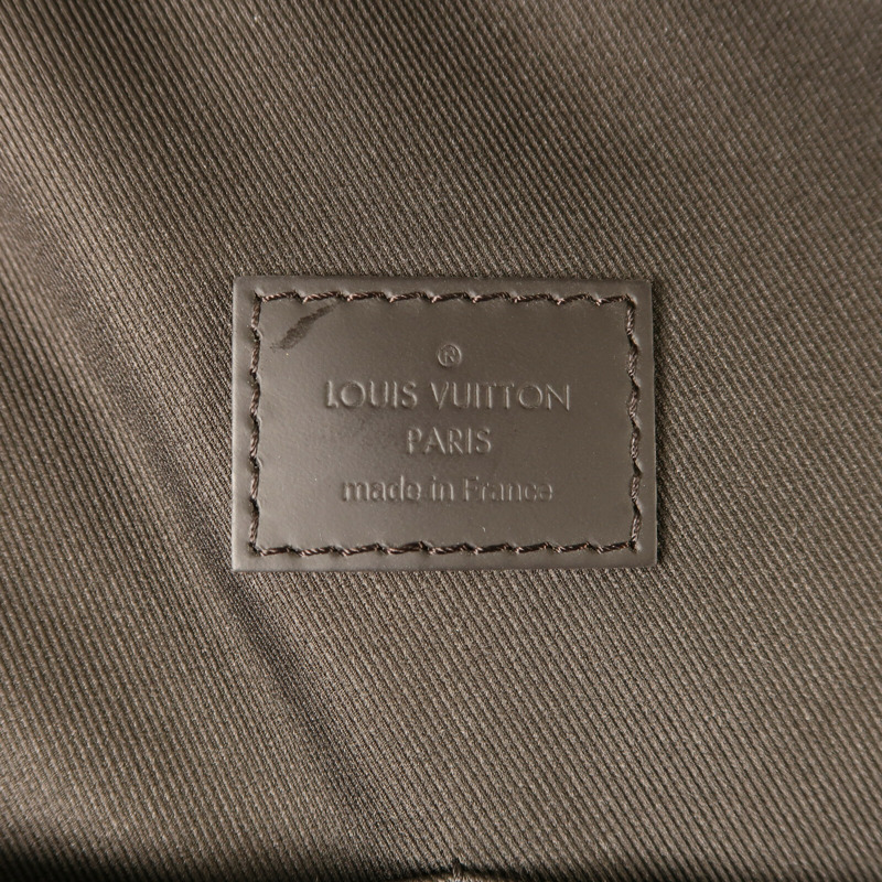 LOUIS VUITTON Damier Ebene Jake Backpack銀扣背包-6
