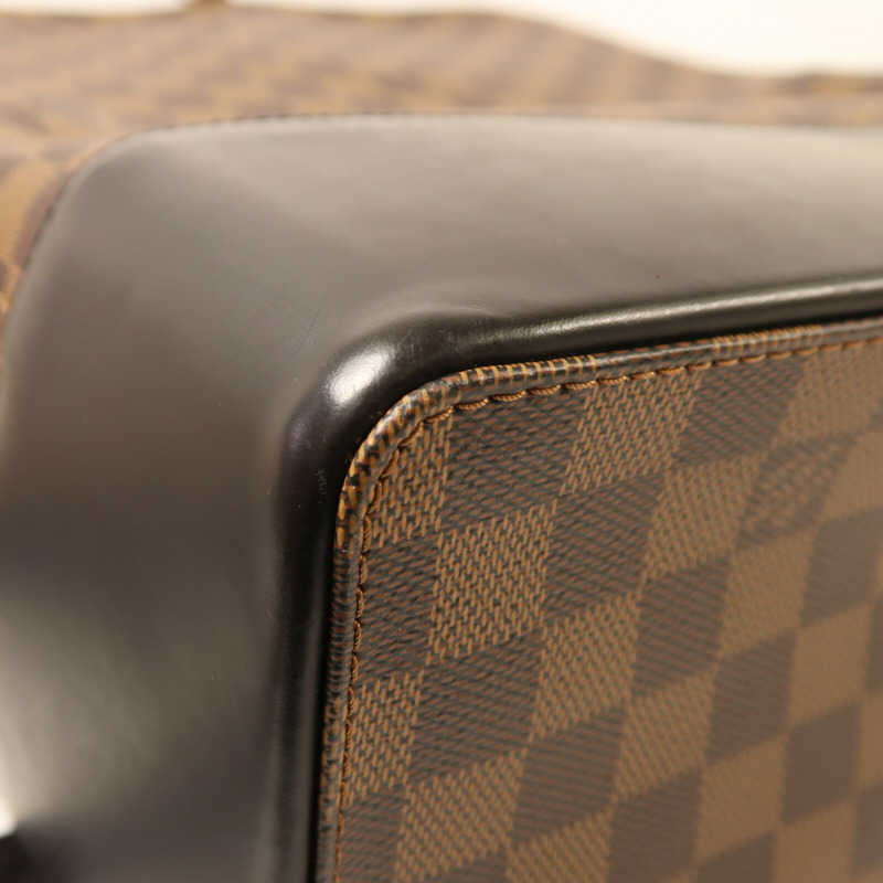 LOUIS VUITTON Damier Ebene Jake Backpack銀扣背包-9
