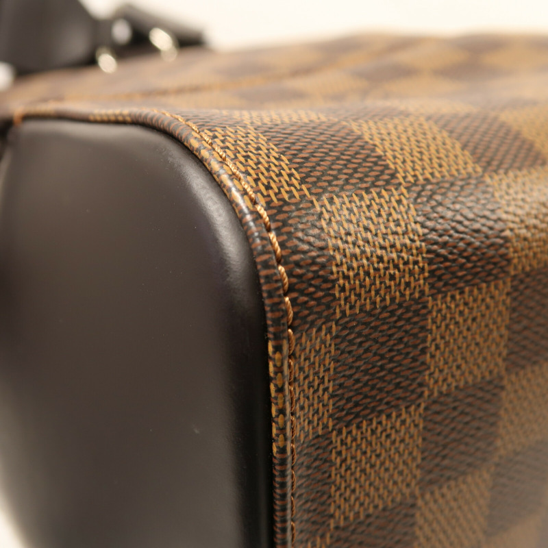 LOUIS VUITTON Damier Ebene Jake Backpack銀扣背包-11