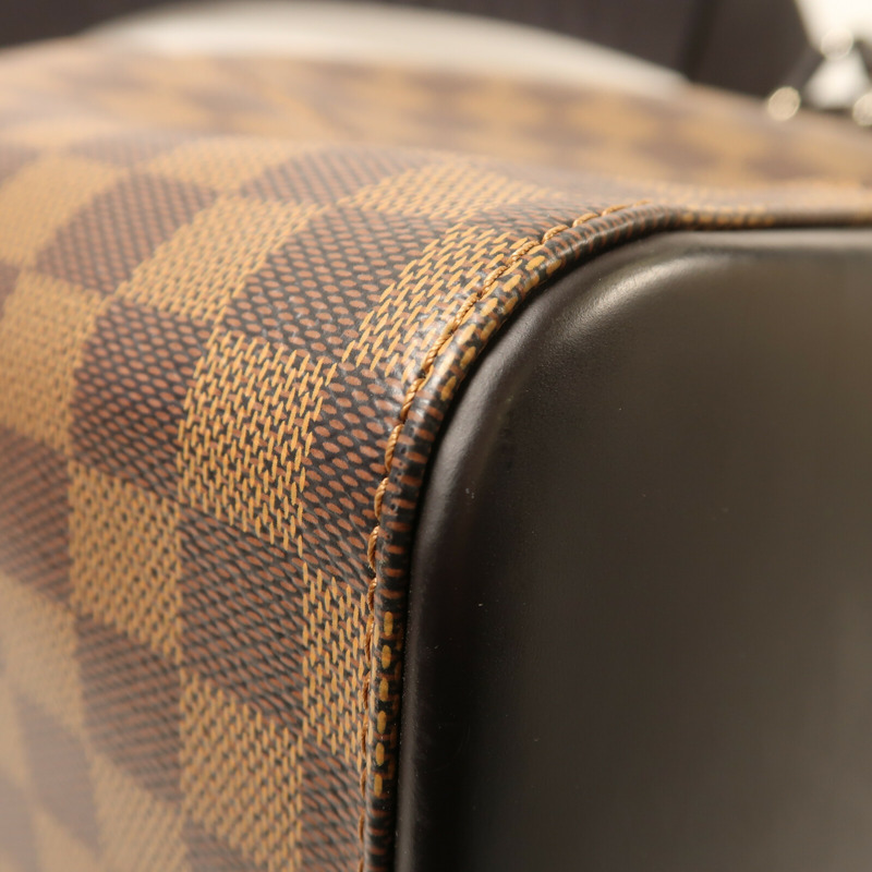 LOUIS VUITTON Damier Ebene Jake Backpack銀扣背包-12