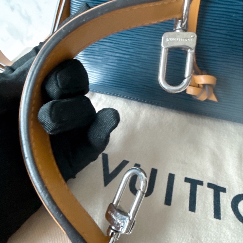 Louis Vuitton neonoe bb水桶包 藍色🩵-6