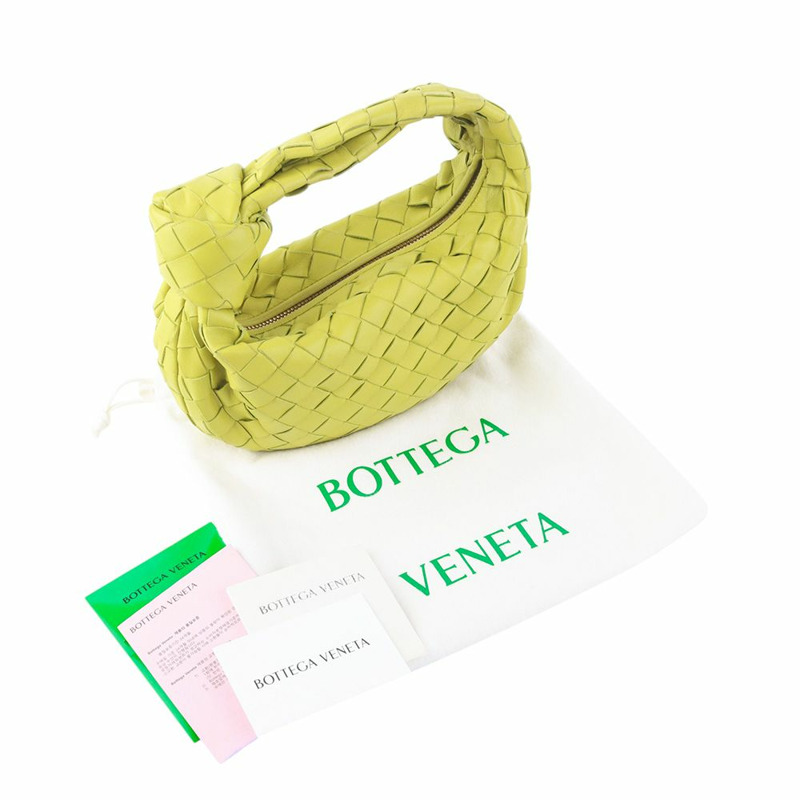 【包稅】BOTTEGA VENETA Intrecciato 迷你 Jodie 手提包 651876-7