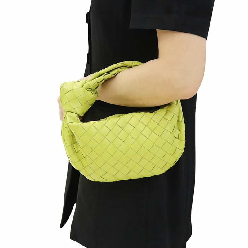 【包稅】BOTTEGA VENETA Intrecciato 迷你 Jodie 手提包 651876-8