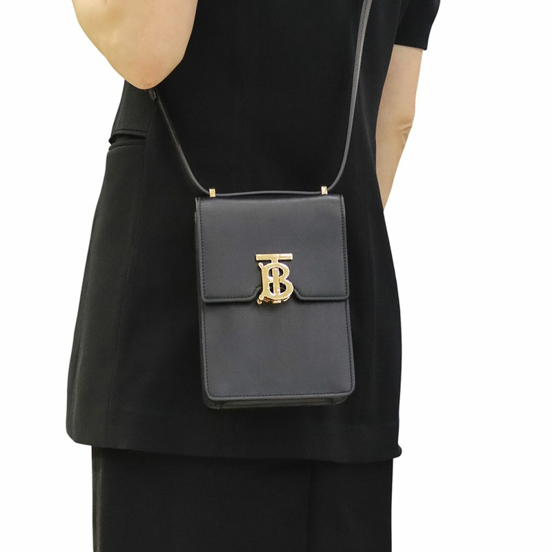 【包稅】BURBERRY TB Robin 迷你斜背包,金色 34975Y-1-8